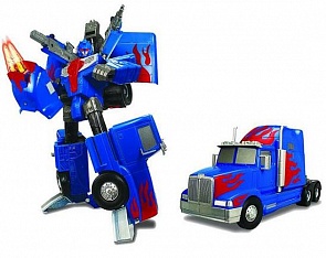 Робот из серии "Galaxy Defender" – машина-тягач, со светом и звуком, аксессуарами (Happy Well, 81030sim)